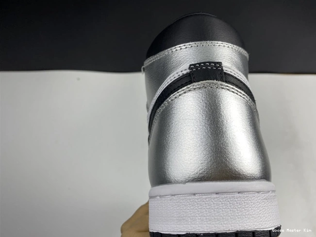 JORDAN SILVER HIGH WMNS 1 TOE AIR CD0461-001 OG 0714